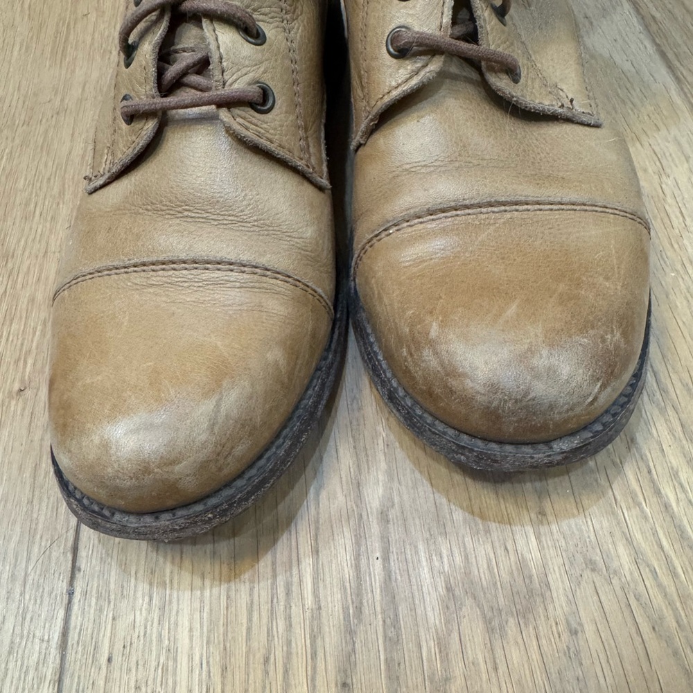 Frye Erin Workboot Camel Soft Vintage Leather - Picture 5 of 10